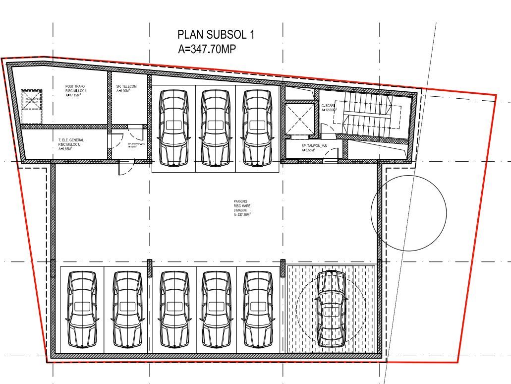Teren Strada Berzei | Autorizatie | langa Hotel Ibis | - Schiță 7
