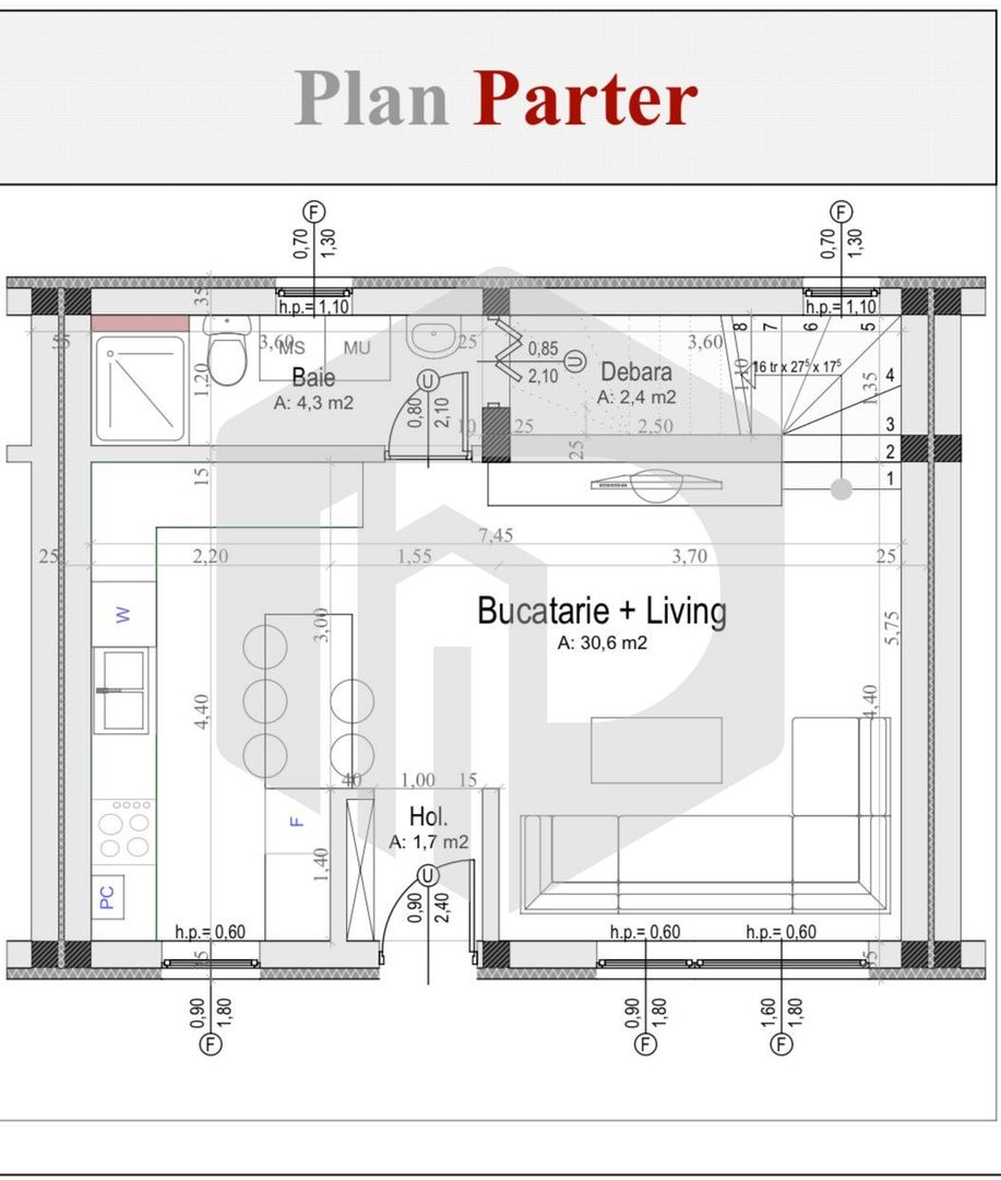 Casa - 4 Camere - 119mpu + Gradina - Cristian - Dezvoltator- La cheie - Poză 2