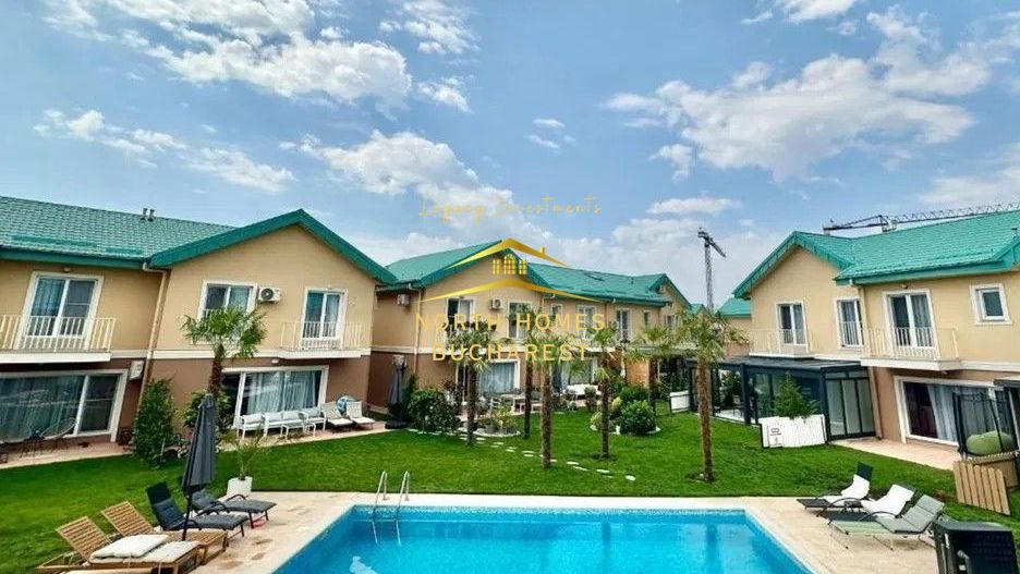 Vila tip M de vanzare in Cosmopolis, curte, piscina si parcari - Poză 12