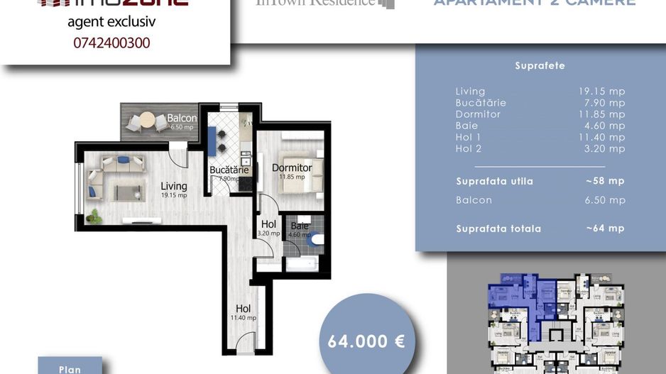 InTown Residence - Piscul Crasani / Pacii - Poză 46