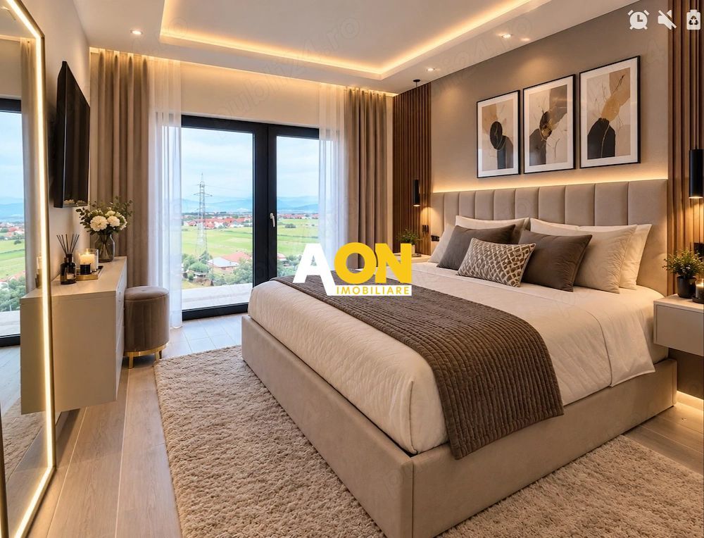 Vila deosebita, moderna, 4 camere, 1242 mp teren, cu panorama, Micesti - Poză 9