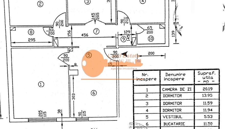 Apartament 4 camere Zona 13 Septembrie – Sebastian - Poză 8