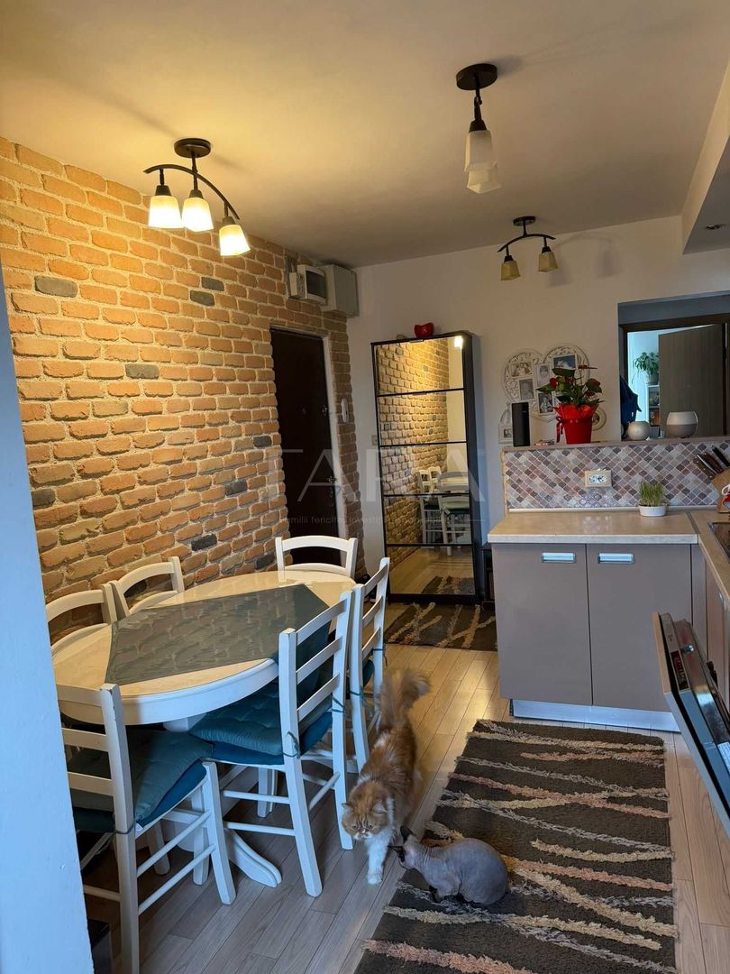 Apartament 3 camere Kaufland Mănăștur – 2 băi, mobilat. - Poză 1