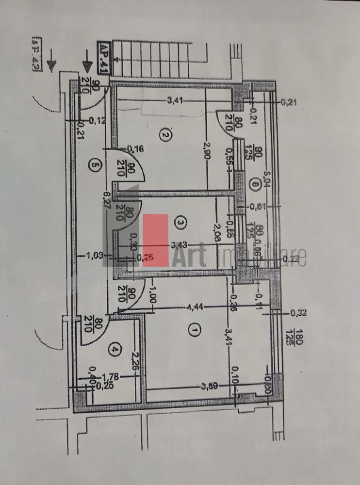 Apartament modern cu 2 camere, complet mobilat – suprafață utilă de 45 mp - Poză 1