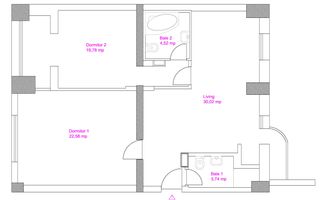 Calarasilor | 3 camere | Mai bine nu se poate, mai frumos nu exista - Schiță 22