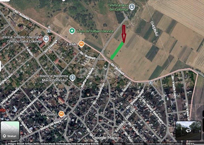 TEREN PENTRU GRĂDINI – 10 ARI | COLONIȚA, MUN. CHIȘINĂU | PRIMA LINIE - Poză 2