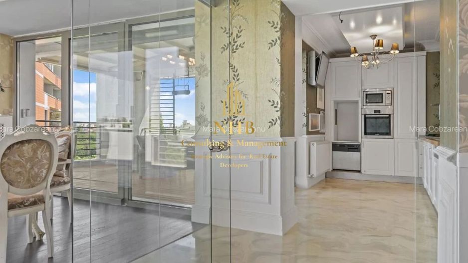 Penthouse 4 camere Green Lake Sisesti + 2 locuri de parcare! - Poză 3