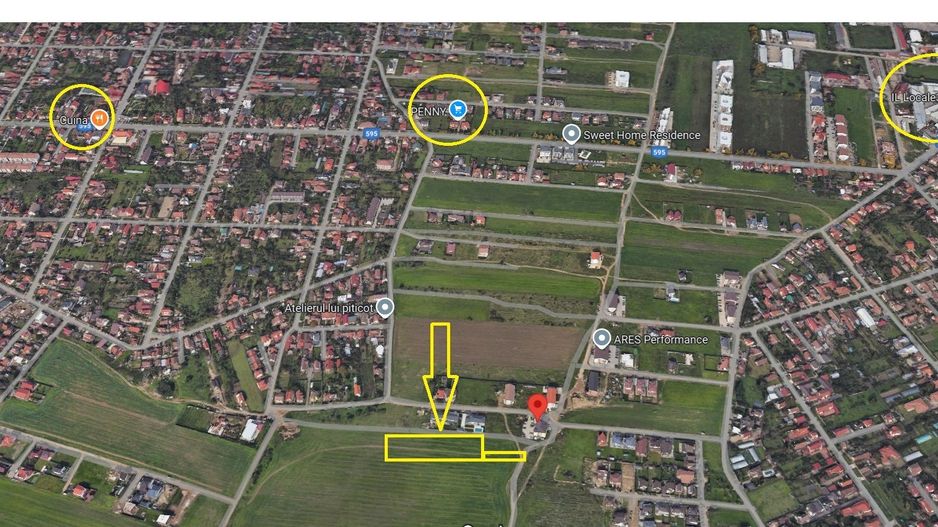 Giroc-Chisoda | Str. Gorunului | 4618 mp | Comision 0% - Poză 3