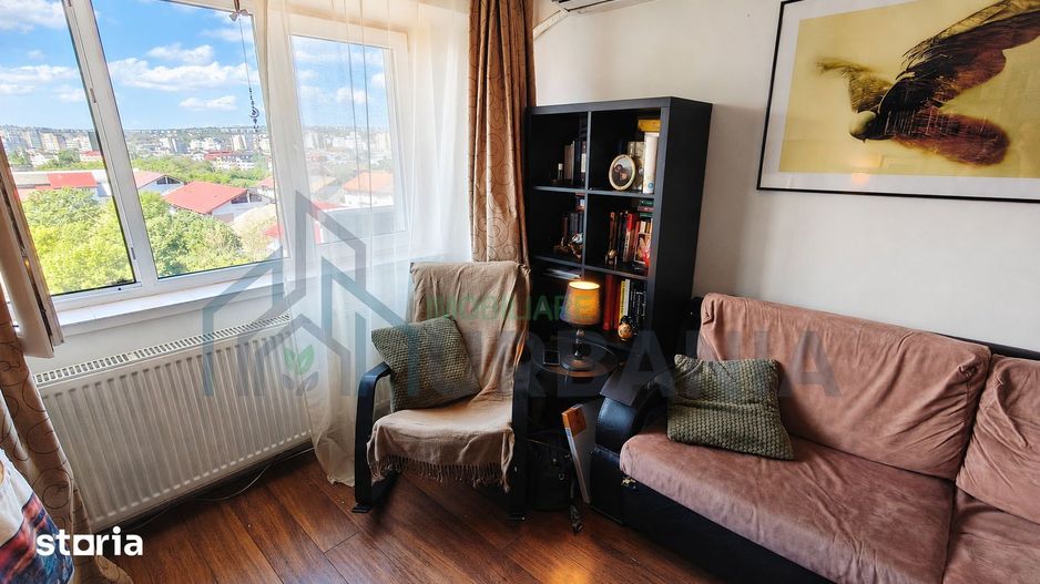 Apartament 3 camere decomandat, 71 mp, 2 băi, mobilat, utilat, cu boxă – Iași - Poză 7