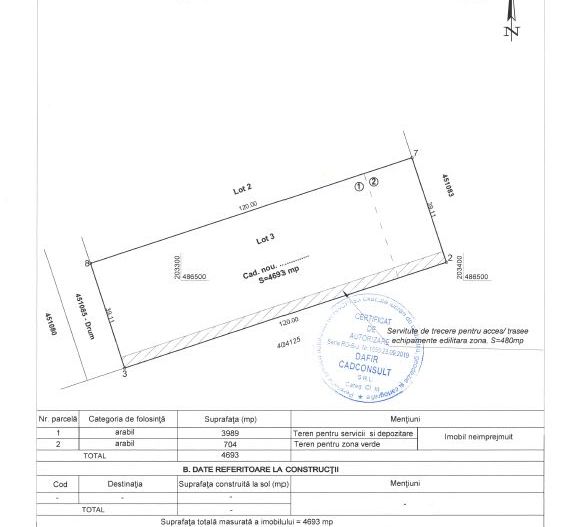 TEREN INTRAVILAN INDUSTRIAL TIMISOARA - Poză 1
