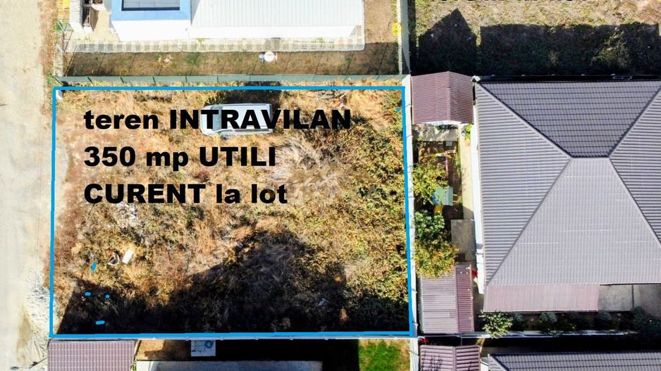 Teren INTRAVILAN | 351 mp UTILI | comuna Berceni - Poză 4