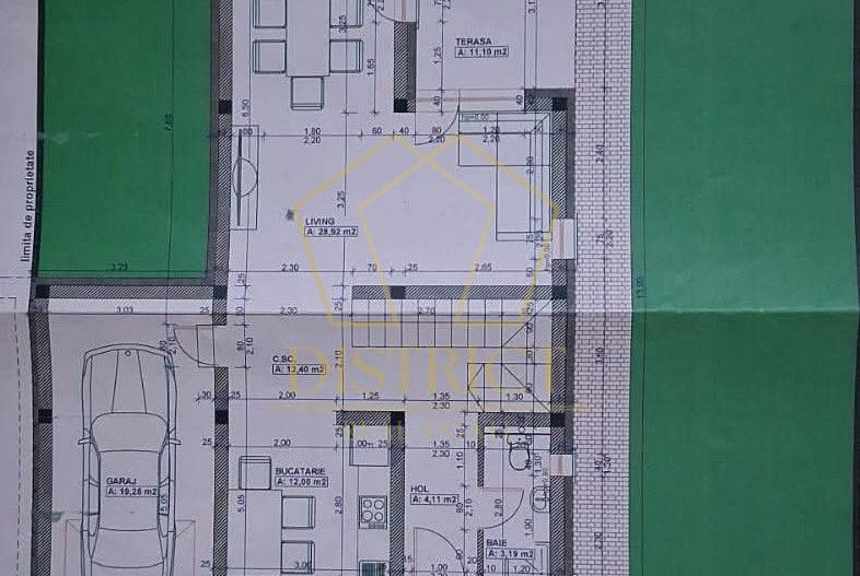COM 0% Casa moderna cu 4 camere si garaj | Dumbravita - Schiță 14