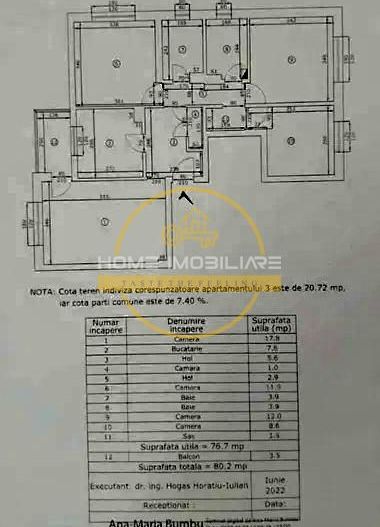 Apartament 4 Camere/Decomandat-80mp/Bloc din 1984! - Poză 8