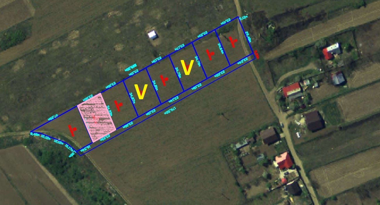 TEREN 800 mp, zona BRODOC; - Poză 1