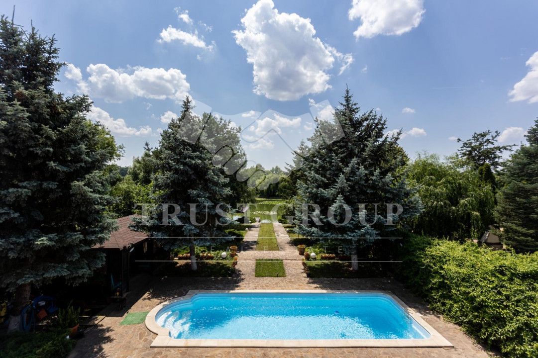Oportunitate Rară – Vilă pe Malul Lacului Snagov | Piscina | Ponton | COMISION 0 - Poză 1
