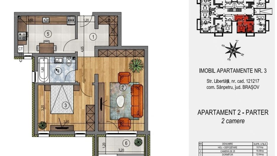 DEZVOLTATOR -Apartament 2 camere Parter SUPER PROMOȚIE!!! - Poză 11