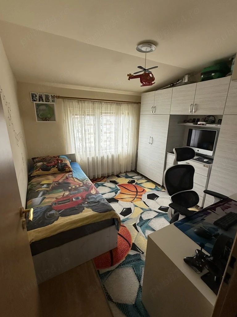 Apartament 3 camere,Mansarda, Zona Dambovita, Mobilat si Utilat complet - Poză 5