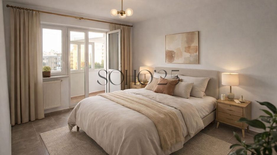 Apartament 3 camere decomandat | 76 mp | Etaj 9 | Zona Tei – Circului - Poză 1