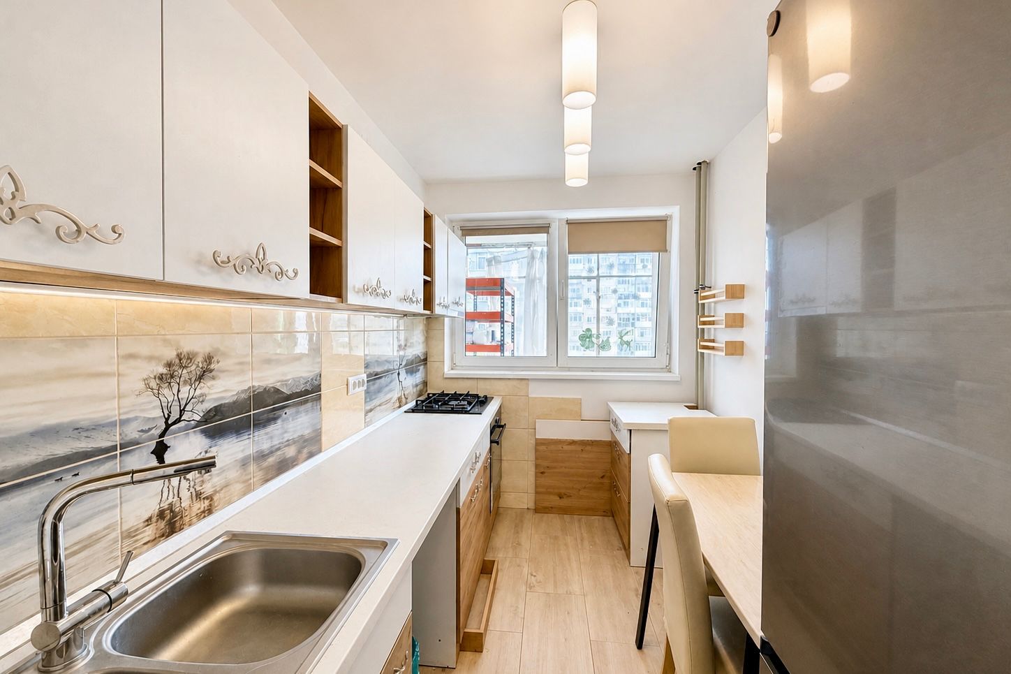Apartament 2 camere, str. Campia Libertății, amenajat și mobilat - Poză 6