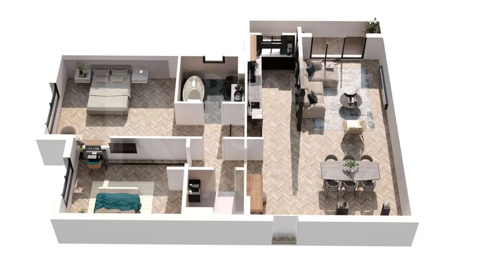 Vânzare, apartament, 3 camere, Brașov - Poză 4