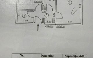 Vanzare apartament cu 2 camere zona Brancoveanu-Huedin - Poză 7