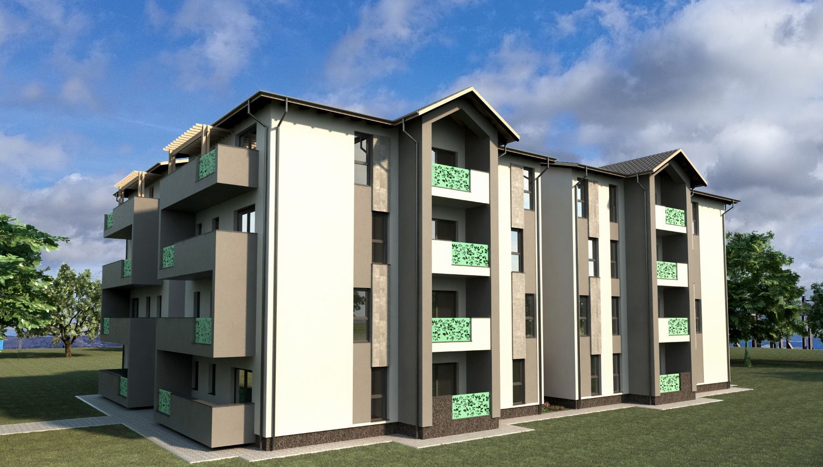 Garsonieră etaj 2 Orizont Residence Sânpetru (preț fără TVA) - Poză 6