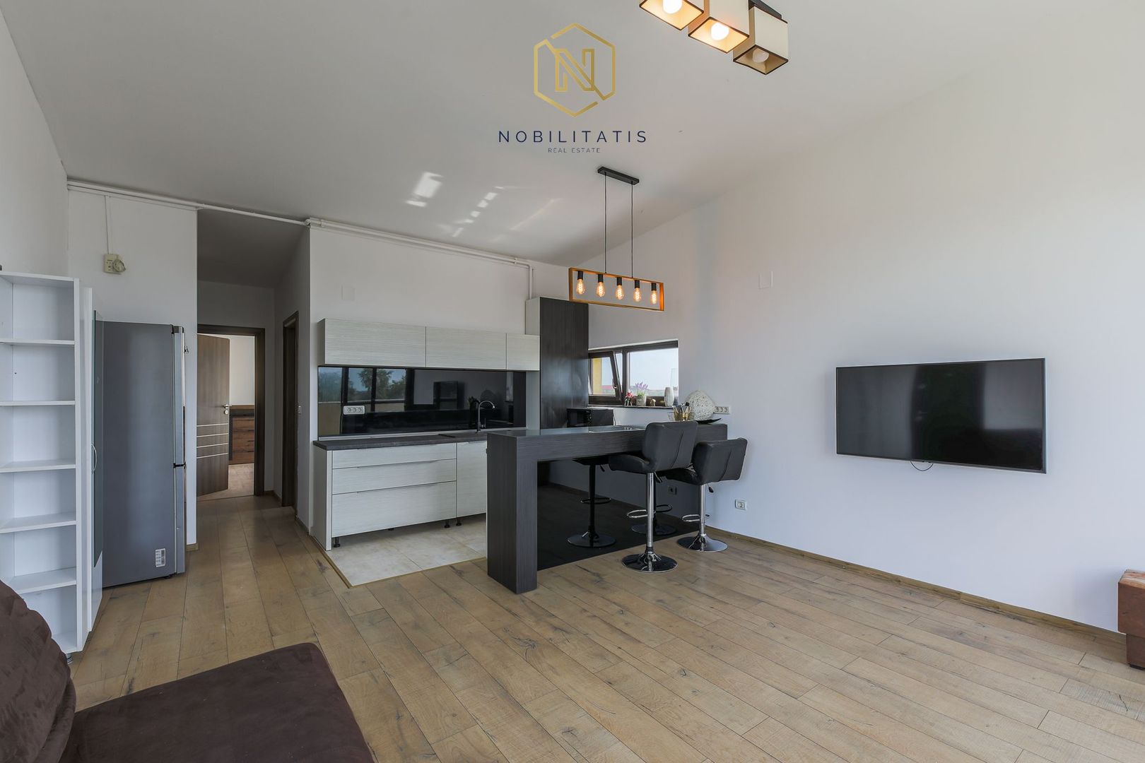 Apartament Giroc, 2 camere | Mobilat & Utilat | Terasa 50 mp & Parcare - Poză 6