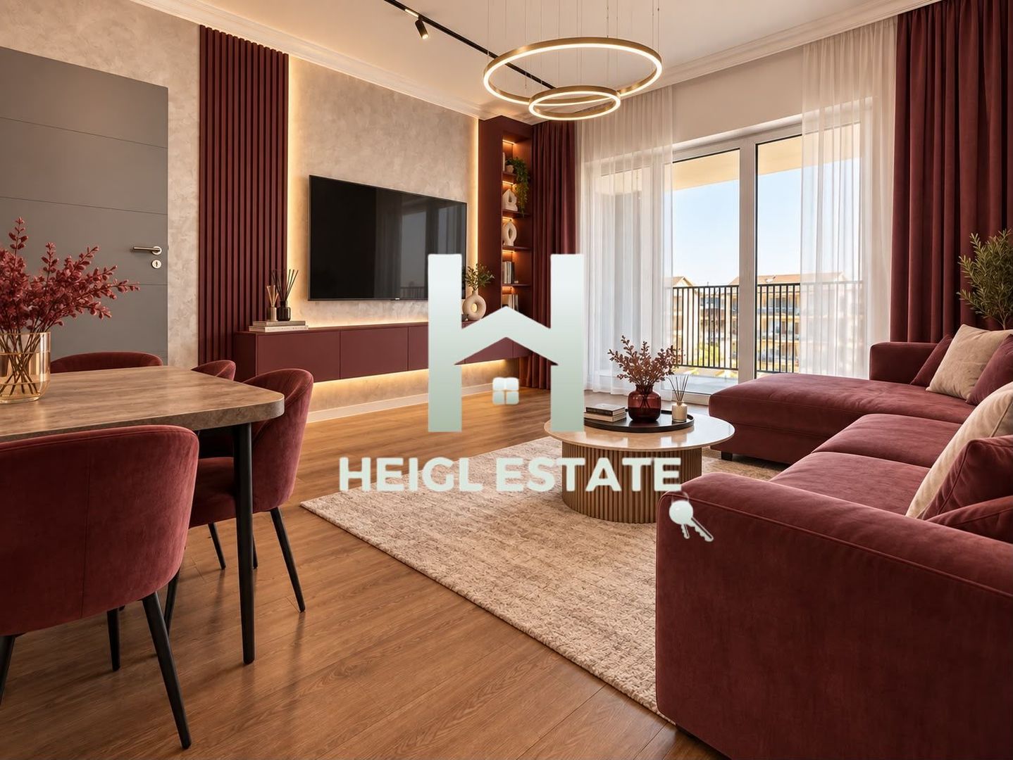 Apartament cu 2 camere, bucătare închisă, Giroc. - Poză 3