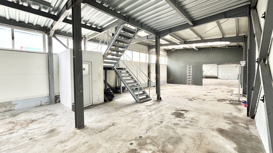 Hala nouă de închiriat — 310 mp utili, vizibilitate excelentă, dotări premium - Poză 1