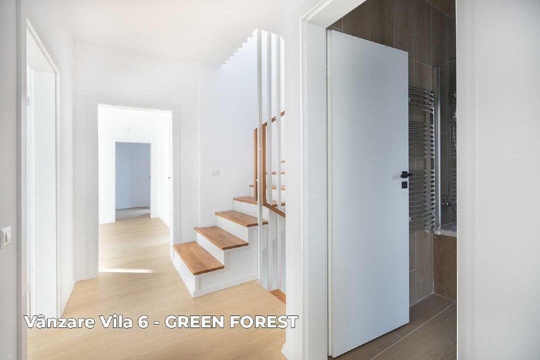 VILA 5 CAMERE | ARHITECTURA SCANDINAVA | CORBEANCA | LANGA PADURE - Poză 13