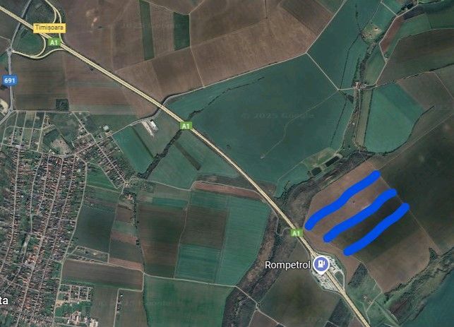 Teren agricol de vânzare – 15 ha în Giarmata - Poză 1