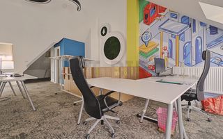 Zero comision, 308mp birou creativ Arcul de Triumf, mobilat si echipat - Poză 17