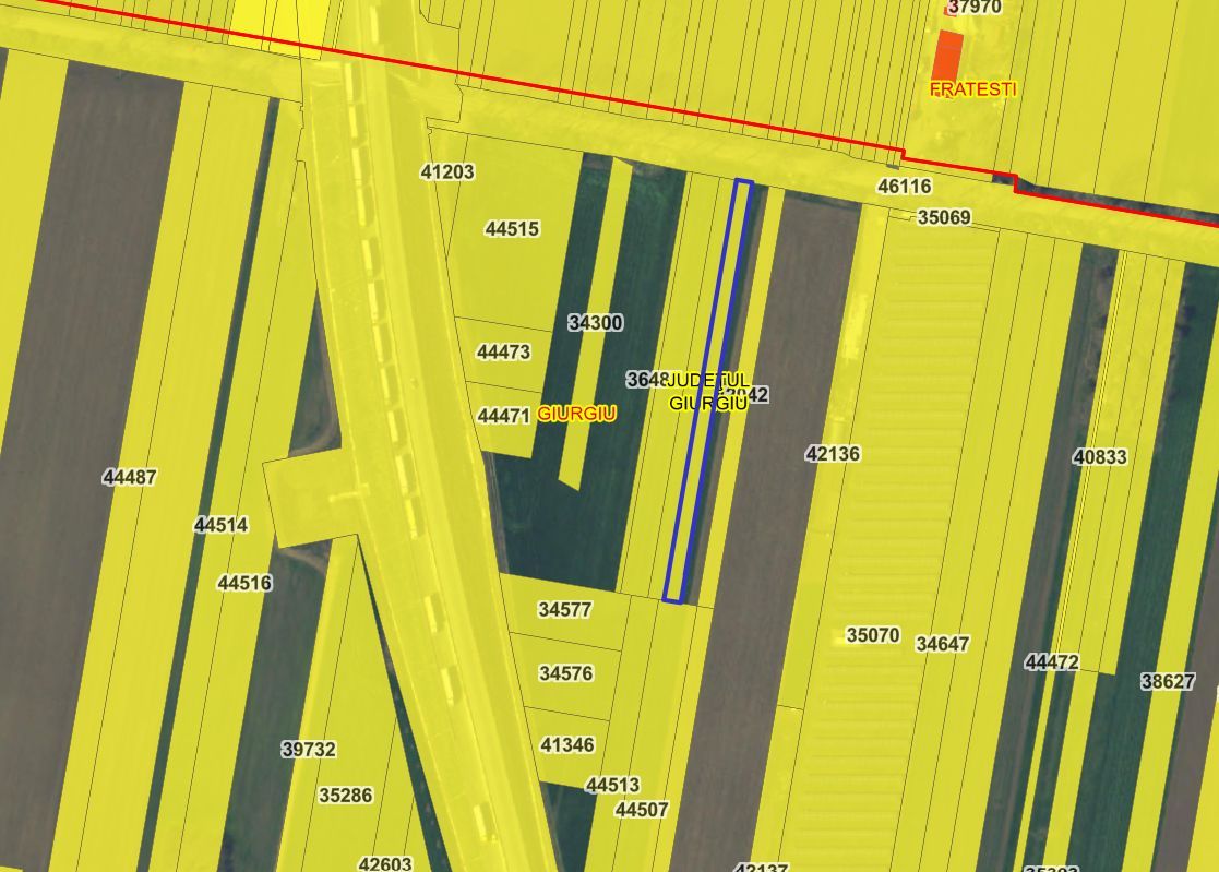 Teren intravilan 3.000 mp, zona  fabrică plase sudate - Schiță 3