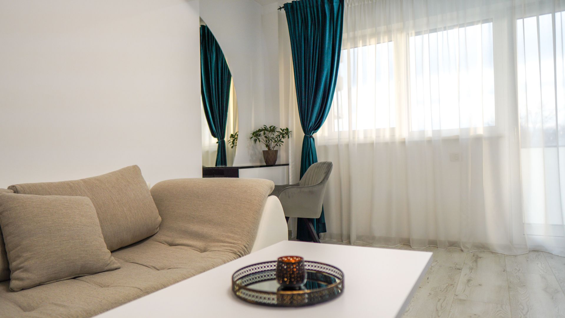Apartament 2 camere + grădină 70 mp + parcare, la 5 minute de Coresi - Poză 9