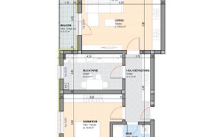 Apartament 2 camere – Prima închiriere, Cristian | Brașov - Schiță 32