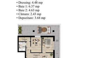 Apartament 4 Camere_PREMIUM_108.8 mp//Lacul Pipera - Poză 19