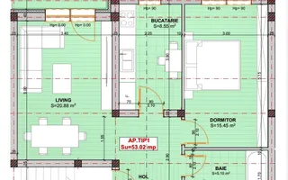 Oferim spre vanzare apartamente cu 2 camere, 0% Comision, Giroc - Poză 21