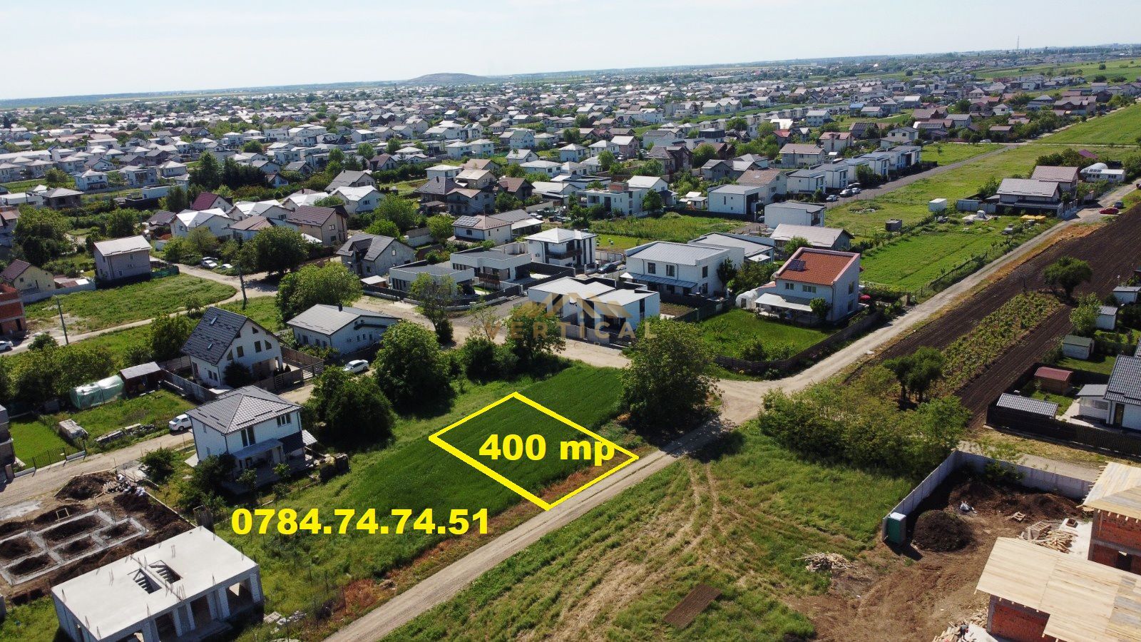 Teren CONSTRUIBIL | 400 mp | comuna Berceni - Poză 2