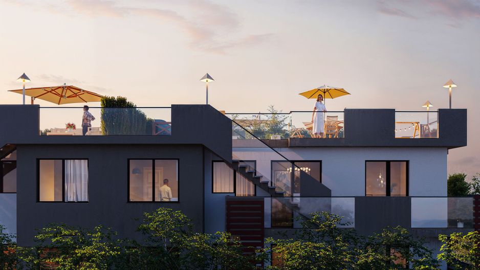 AP. 3CAM. + TERASA 79MP -COMPLEX PREMIUM DE BLOCURI P+3. PALLADY! - Poză 1