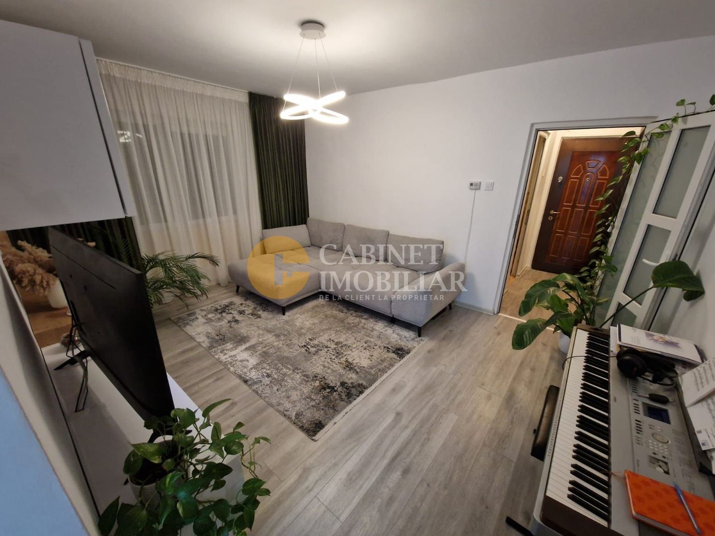 2 Camere Semidecomandat, zona Zimbru, mobilat/utilat - Poză 3