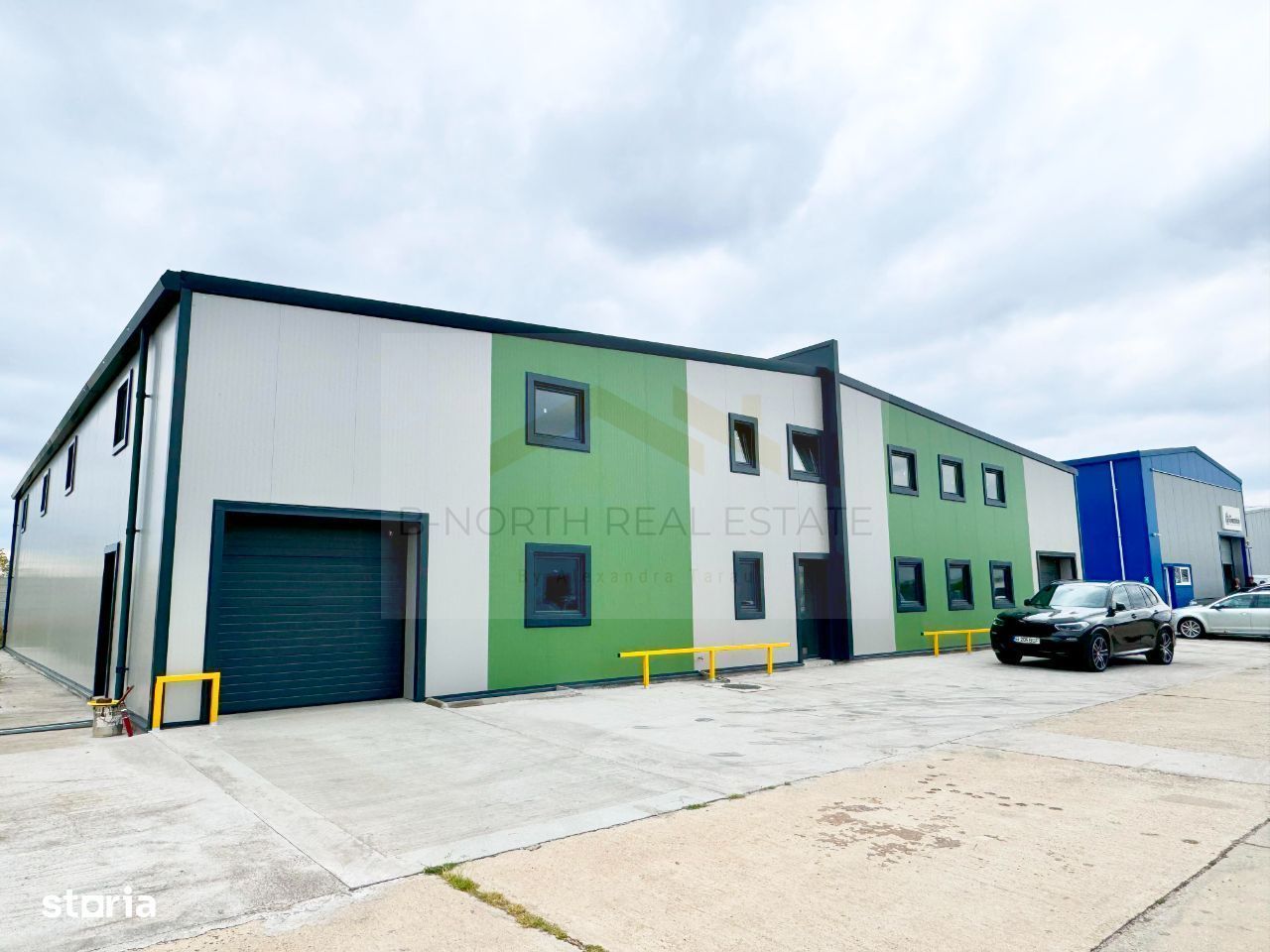 Hală nouă de închiriat 500 mp cu birou și acces TIR | lângă autostrada A2 - Poză 8