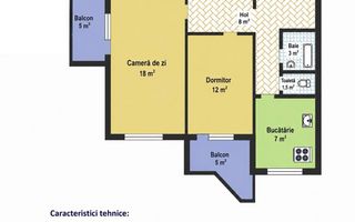 Vânzare, apartament, 2 camere, str. Petrarilor, Telecentru - Poză 9
