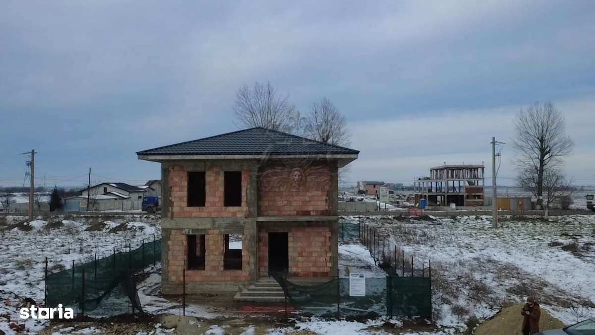 Casa la rosu P+1+Pod Berceni-Vidra - Dealul Verde - Poză 3