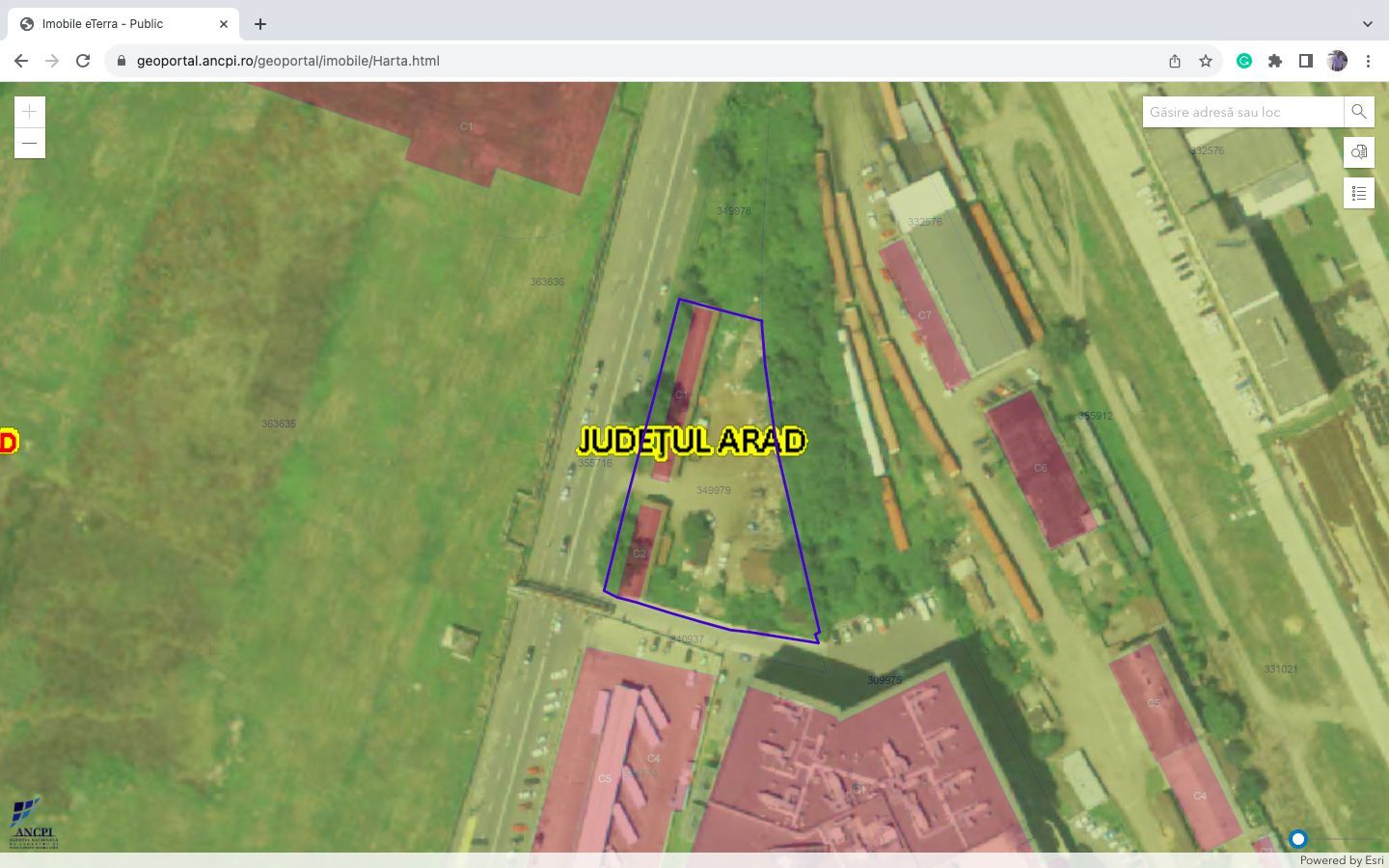 Teren intravilan 4.584 mp Calea 6 Vanatori Arad - Poză 1