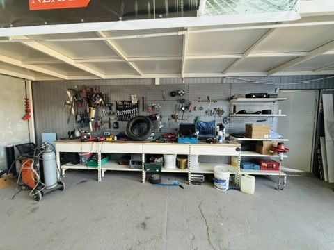 Hală industrială | 170 mp | Înălțime 5 m | Rafturi incluse | Sacoșu Turcesc - Poză 6