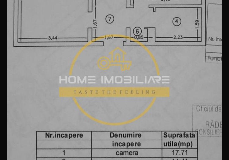 Apartament cu 2 camere / 52mp/ zona Podu Ros - Poză 12