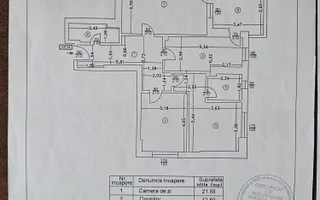 3 Camere Lux Theodor Pallady + Loc de Parcare Subteran - Schiță 29