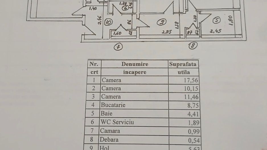 Apartament 3 camere decomandat – zona Teatrului Masca,/Bd. Uverturii - Poză 8