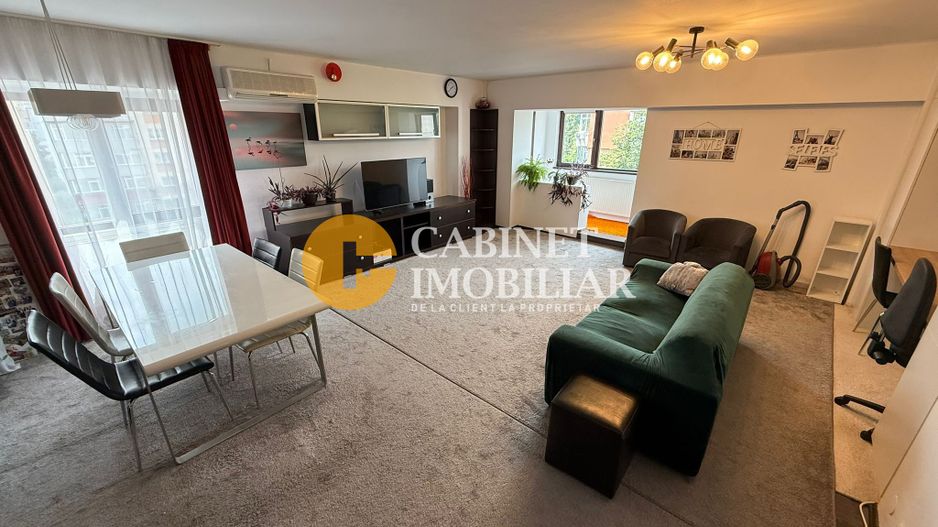 3 camere decomandat - etaj 4/8 - 97mp - mobilat- Boxa - Poză 1