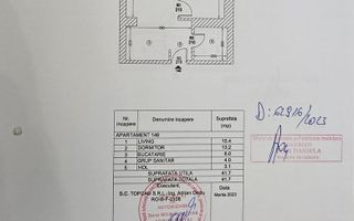 Apartement cu 2 camere, rate la dezvoltator (rata 600€/luna) - IRA - Schiță 7